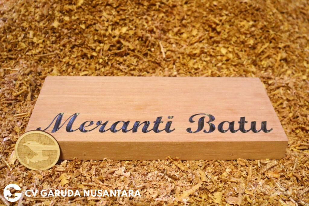 CV Garnus Cutting Garuda Nusantara menjual kayu meranti batu